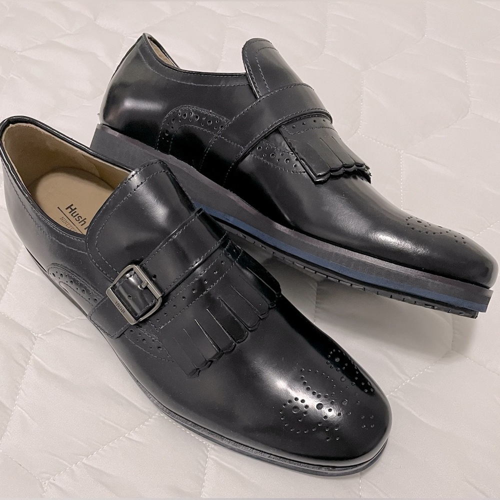 Limited Edition Hush Puppies Monk Strap Kiltie Size 9 (‘Prada’ Look)